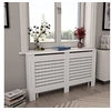 Image de Cache-radiateurs Blanc 152x19x81,5 cm MDF