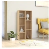 Image de Bibliothèque Chêne Sonoma 50x25x106 cm Bois d'ingénierie