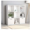 Image de Bibliothèque Blanc 98x30x98 cm Bois d'ingénierie