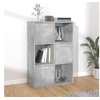 Image de Armoire de rangement Gris béton 60x29,5x90 cm Bois d ingénierie