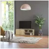 Image de Meuble TV Chêne sonoma 120x34x37 cm Bois d'ingénierie
