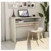 Image de Bureau Blanc brillant 90x50x74 cm Bois d ingénierie