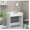 Image de Bureau Blanc 80x40x75 cm Bois d ingénierie