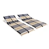 Image de Sommiers à lattes sans matelas 2 pcs avec 42 lattes 70x200 cm
