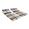 Image de Sommiers à lattes sans matelas 2 pcs avec 42 lattes 80x200 cm