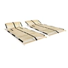 Image de Lattenbodems 2 st met 28 latten 7 zones 90x200 cm3051430