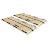 Image de Sommiers à lattes sans matelas 2 pcs avec 28 lattes 90x200 cm