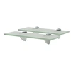 Image de Schappen zwevend 2 st 30x10 cm 8 mm glas3051510