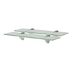 Image de Schappen zwevend 2 st 40x10 cm 8 mm glas3051511