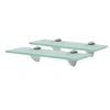 Image de Schappen zwevend 2 st 30x20 cm 8 mm glas3051518
