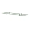 Image de Schappen zwevend 2 st 100x20 cm 8 mm glas3051541