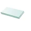 Image de Schappen 2 st 30x12 cm glas transparant3051547