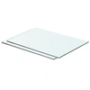Image de Schappen 2 st 50x30 cm glas transparant3051561
