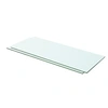 Image de Panneaux d étagère 2 pcs Verre Transparent 60x20 cm