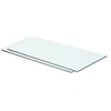Image de Panneaux d étagère 2 pcs Verre Transparent 60x25 cm