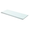 Image de Panneaux d étagère 2 pcs Verre Transparent 70x25 cm