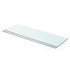Image de Schappen 2 st 80x25 cm glas transparant3051575