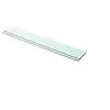 Image de Schappen 2 st 100x15 cm glas transparant3051583