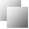 Image de Wandspiegels 2 st vierkant 50x50 cm glas3051622