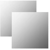 Image de Wandspiegels 2 st vierkant 60x60 cm glas3051624