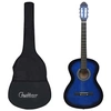 Image de Jeu de guitare classique de débutant 12 pcs Bleu 4 4 39