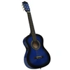 Image de Gitaar klassiek beginner en kinderen 1/2 34 blauw 70124