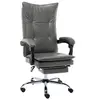 Image de Chaise de bureau Anthracite Similicuir20354