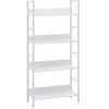 Image de Bibliothèque à 4 niveaux blanc 60x27,6x124,5 cm bois ingénierie288224