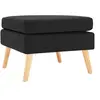 Image de Tabouret tissu noir288742