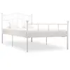 Image de Bedframe metaal wit 100x200 cm284517