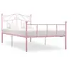 Image de Bedframe metaal roze 100x200 cm284538