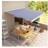 Image de Luifel gemotoriseerd 400x300 cm blauw en wit3052659
