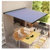 Image de Luifel handmatig 350x250 cm blauw en wit3052701