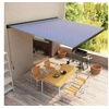 Image de Luifel handmatig 400x300 cm blauw en wit3052704