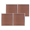 Image de Schutting 699x186 cm HKC bruin3053209