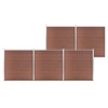 Image de Schutting 872x186 cm HKC bruin3053210