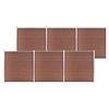 Image de Schutting 1045x186 cm HKC bruin3053211