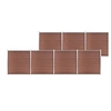 Image de Schutting 1218x186 cm HKC bruin3053212