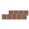 Image de Schutting 1564x186 cm HKC bruin3053214