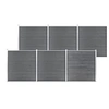Image de Schutting 1045x186 cm HKC grijs3053229