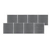Image de Schutting 1391x186 cm HKC grijs3053231