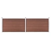 Image de Schutting 353x106 cm HKC bruin3053243