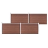 Image de Schutting 699x106 cm HKC bruin3053245