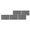 Image de Schutting 872x106 cm HKC grijs3053250