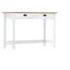 Image de Table console Hill avec 2 tiroirs 110x45x74 cm Pin solide