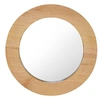 Image de Miroir mural 40 cm Teck Rond