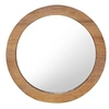 Image de Miroir mural 60 cm Teck Rond