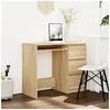 Image de Bureau Chêne sonoma 90x45x76 cm Bois d'ingénierie