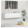 Image de Meuble TV Blanc 120x30x30 cm Bois d'ingénierie