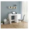 Image de Bureau blanc 100x50x76 cm aggloméré